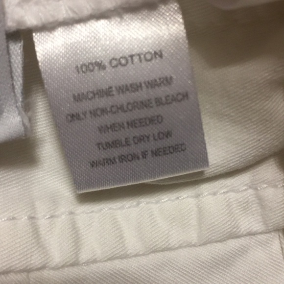 Loft White Chino Shorts - Picture 6 of 8